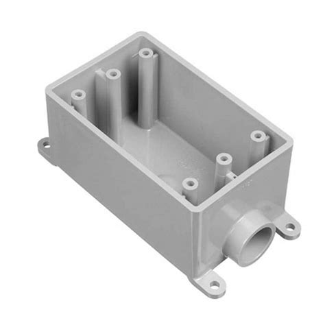 surface mount plastic electrical boxes|surface mount receptacle box lowe's.